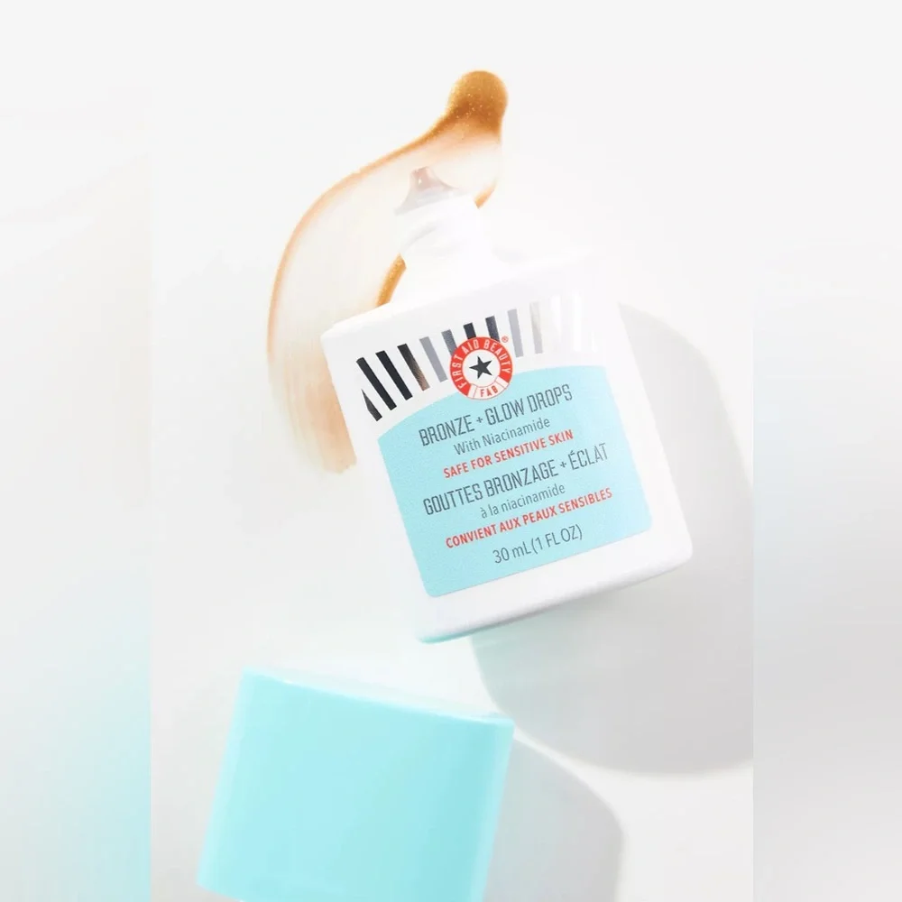 FIRST AID BEAUTY || Bronze + Glow Drops with Niacinamide ✨NEW IN BOX✨